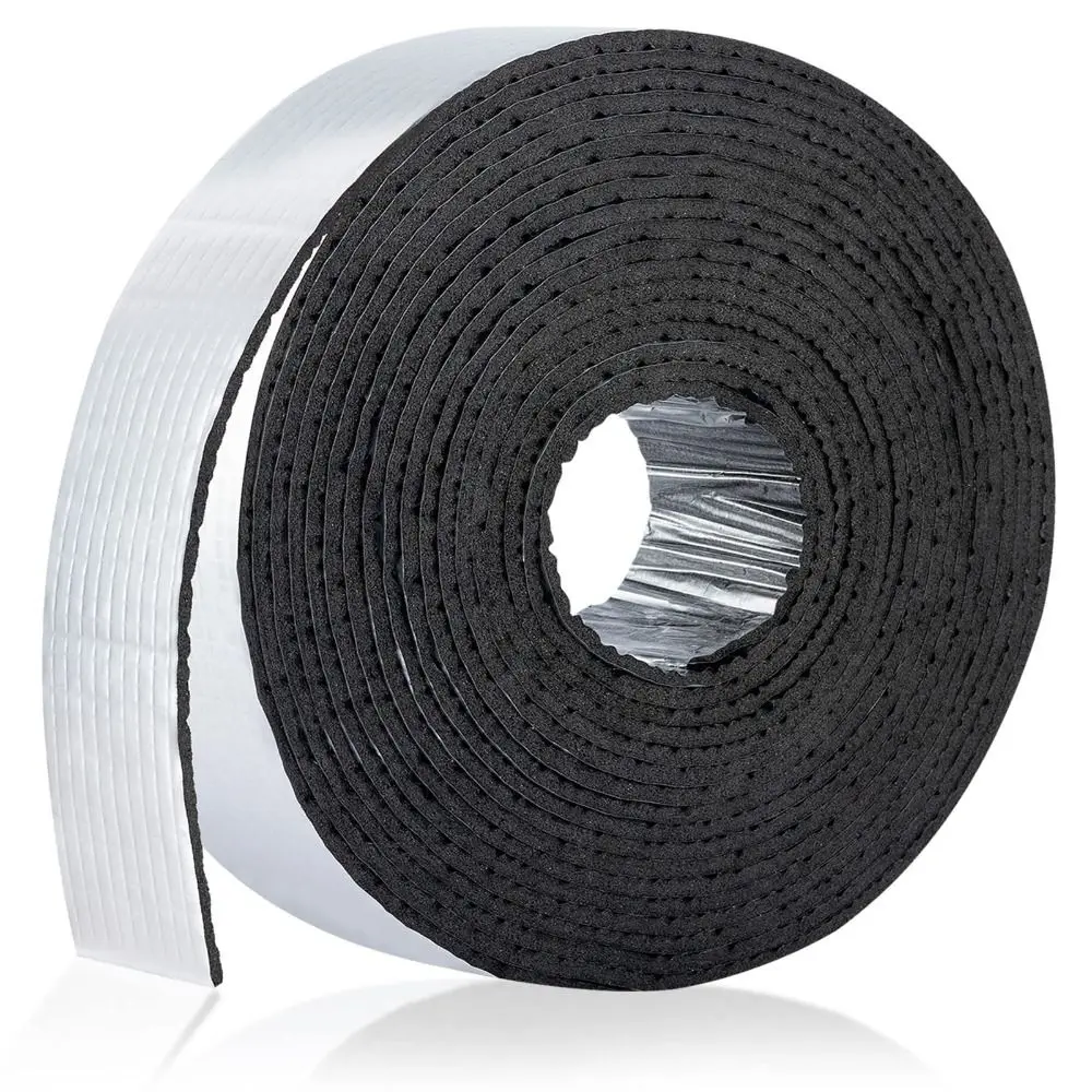 Aluminum Foil Finish Pipe Insulation Wrap Silver 32.8 Ft*2in Pipe Insulation Foam Tube Heat Tape for Winter Freeze Protection
Aluminum Foil Finish Pipe Insulation Wrap Silver 32.8 Ft*2in Pipe Insulation Foam Tube Heat Tape for Winter Freeze Protection
