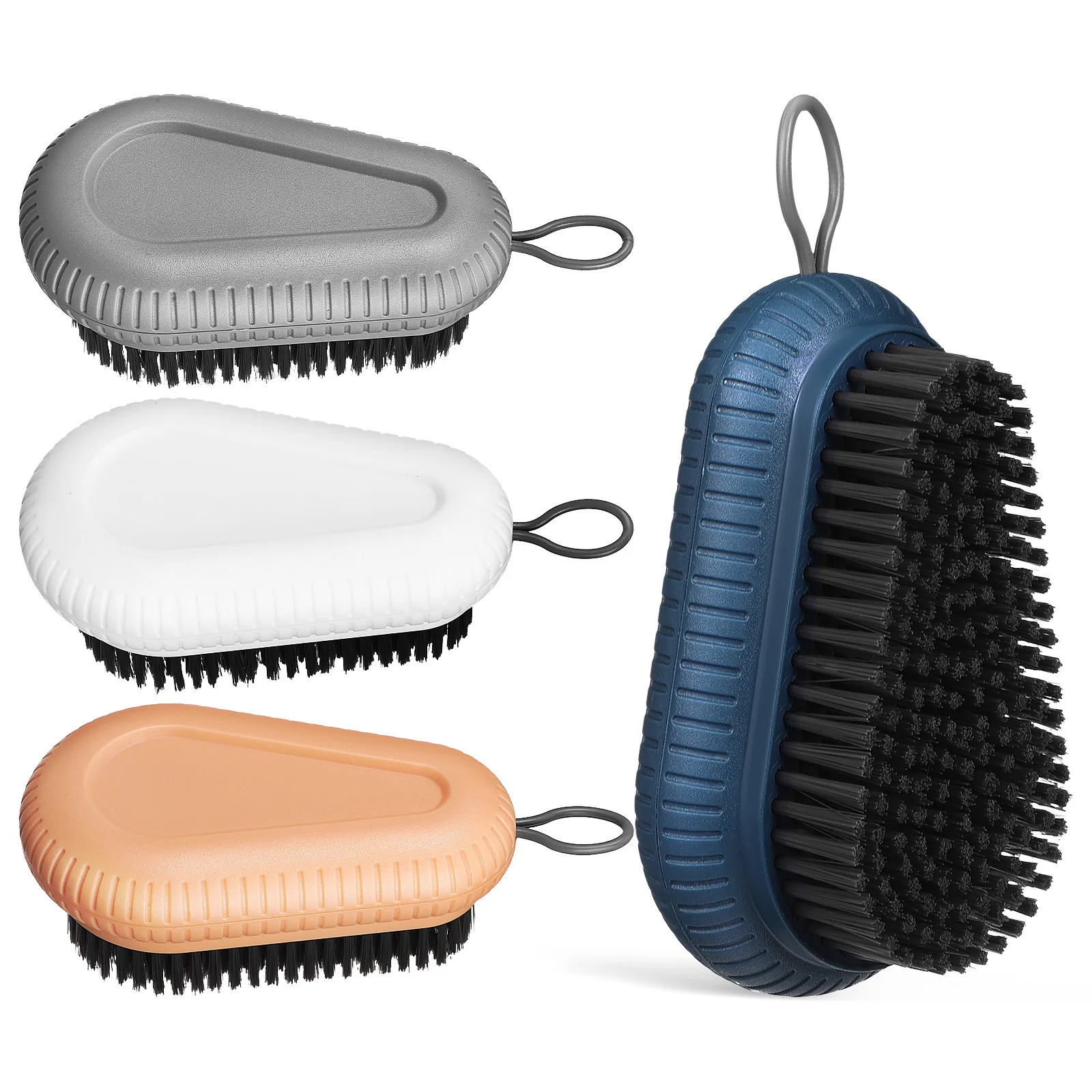 4pcs Laundry Brush Soft Bristle Clothes Cleaning Deep Pink White Gray Non Slip Durable Plastic Shoe Scrubber
4pcs Laundry Brush Soft Bristle Clothes Cleaning Deep Pink White Gray Non Slip Durable Plastic Shoe Scrubber
