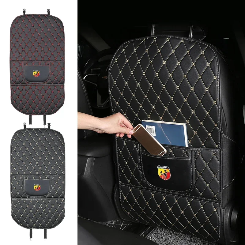 PU Leather Car Anti Kick Pad Auto Seat Back Protector Cover with Storage Pocket For Fiat Abarth 695 595 124 Spider Accessories
PU Leather Car Anti Kick Pad Auto Seat Back Protector Cover with Storage Pocket For Fiat Abarth 695 595 124 Spider Accessories
