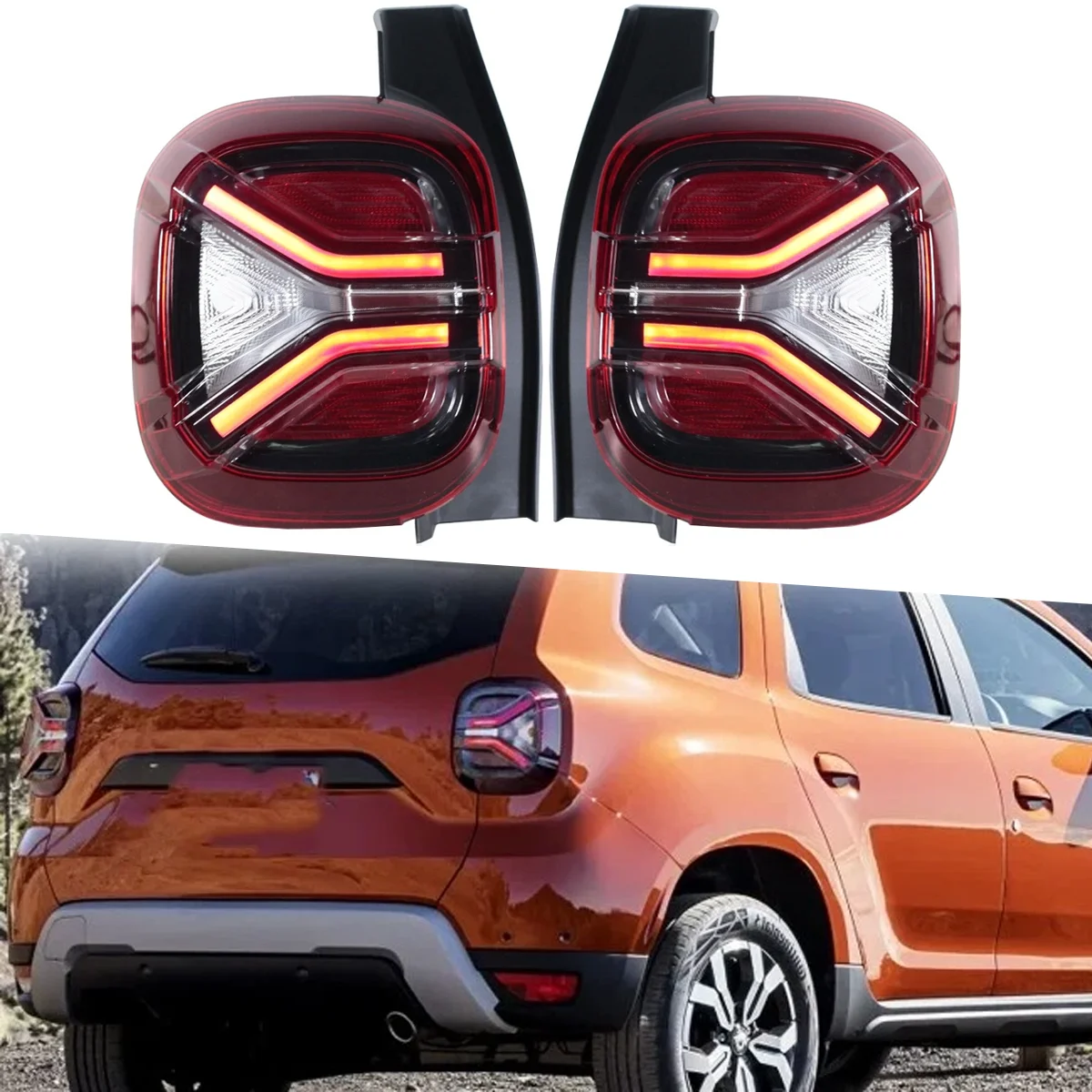 Для Renault Dacia Duster 2022-2024 задние стоп-сигналы, запасные части, водонепроницаемая автозапчасть 265509473R 265557200R
Для Renault Dacia Duster 2022-2024 задние стоп-сигналы, запасные части, водонепроницаемая автозапчасть 265509473R 265557200R