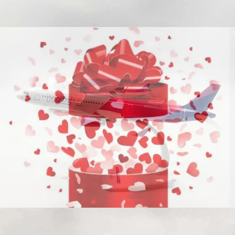 【BS】20cm WIZZ AIR A321 Model Toy Airplane A320 NEO Wizz Air Airlines Diecast Aircraft Miniature Plane Model Building Kit
【BS】20cm WIZZ AIR A321 Model Toy Airplane A320 NEO Wizz Air Airlines Diecast Aircraft Miniature Plane Model Building Kit