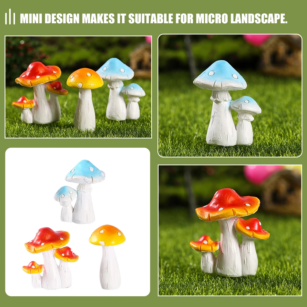 3 шт. миниатюрный грибной декор, смоляные микропейзажные статуи для Diy, бонсай, украшения для сада, украшения для полки, домашний цветочный горшок
3 шт. миниатюрный грибной декор, смоляные микропейзажные статуи для Diy, бонсай, украшения для сада, украшения для полки, домашний цветочный горшок