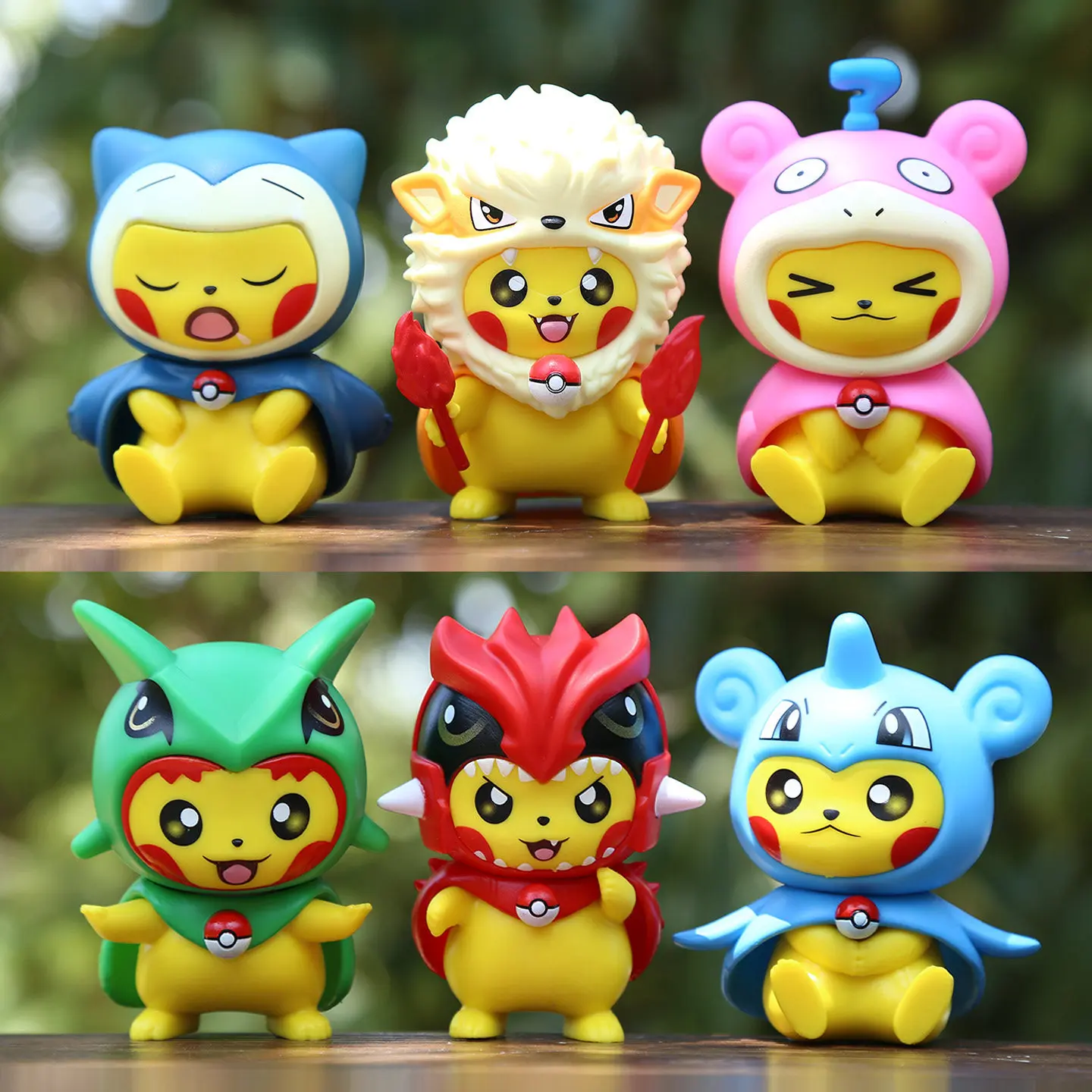 Pokemon Cartoon Cross-dressing Pikachu Snorlax Psyduck Gengar Anime Figure Blind Box Toys Tabletop Ornaments
Pokemon Cartoon Cross-dressing Pikachu Snorlax Psyduck Gengar Anime Figure Blind Box Toys Tabletop Ornaments