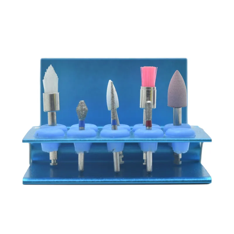 Flydent Dental 10 Holes with Silicon Bur Block Box for FG RA High Speed and Low Speed Burs Autoclavable tray
Flydent Dental 10 Holes with Silicon Bur Block Box for FG RA High Speed and Low Speed Burs Autoclavable tray