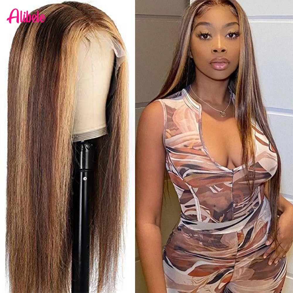 Alibele прямые 13x4 предварительно отбеленные Hd кружевные фронтальные парики из натуральных волос Ombre P4/27 цвета фортепиано для женщин праздник
Alibele прямые 13x4 предварительно отбеленные Hd кружевные фронтальные парики из натуральных волос Ombre P4/27 цвета фортепиано для женщин праздник