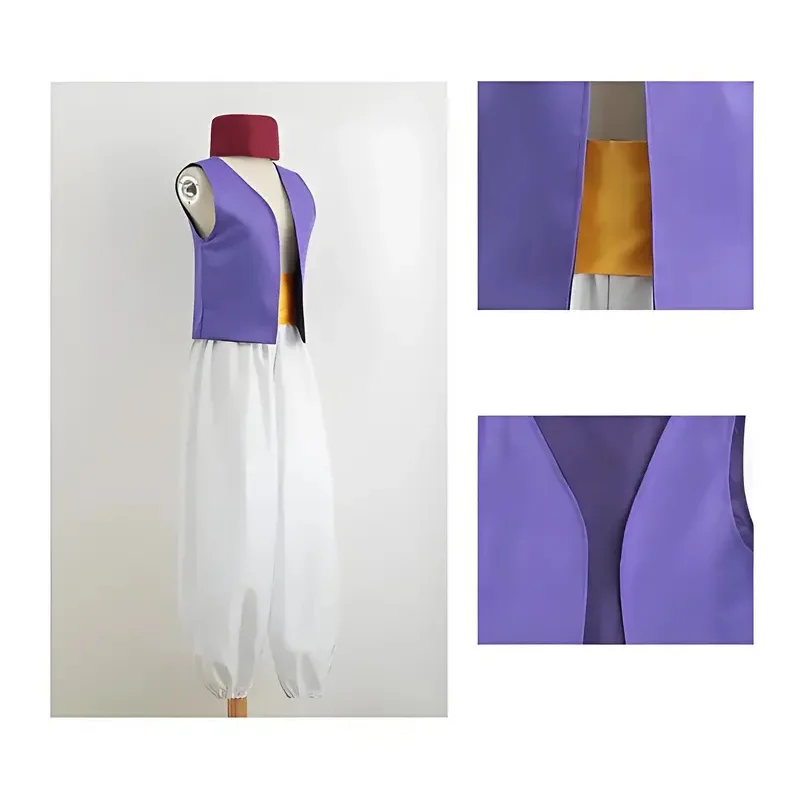Fantasy Myth Prince Aladdin Costume for Adults - Stage Outfit for Cosplay and Performance Perfect for Aladdin Themed Parties
Fantasy Myth Prince Aladdin Costume for Adults - Stage Outfit for Cosplay and Performance Perfect for Aladdin Themed Parties