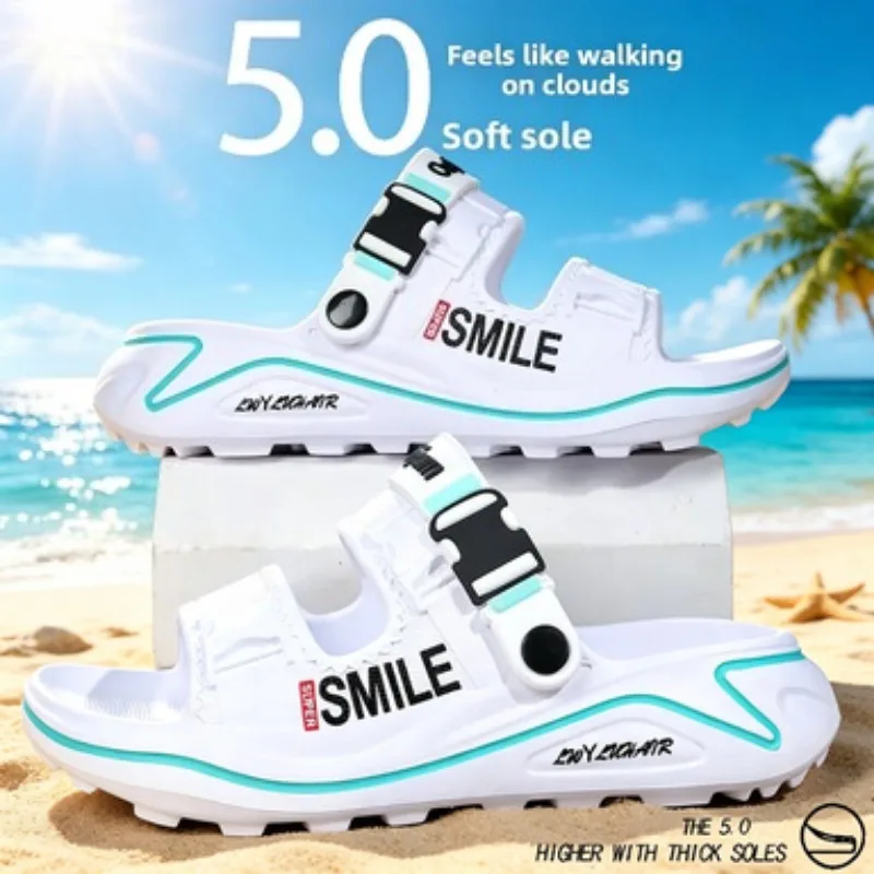 Men's Summer Outdoor Slippers Sports Thick Bottom Anti-Slip Water Beach Shoes Casual Slip-On EVA Breathable Slip-On Sandals
Men's Summer Outdoor Slippers Sports Thick Bottom Anti-Slip Water Beach Shoes Casual Slip-On EVA Breathable Slip-On Sandals