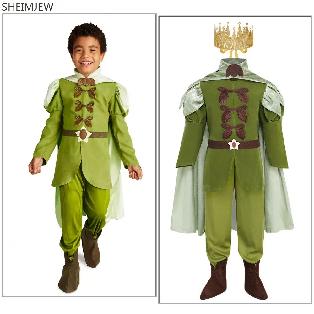 Prince Outfit For Children Carnival Cosplay The Frog Prince Naveen Costumes Kids Fantasia Boys Birthday Party Cosplay Clothes
Prince Outfit For Children Carnival Cosplay The Frog Prince Naveen Costumes Kids Fantasia Boys Birthday Party Cosplay Clothes