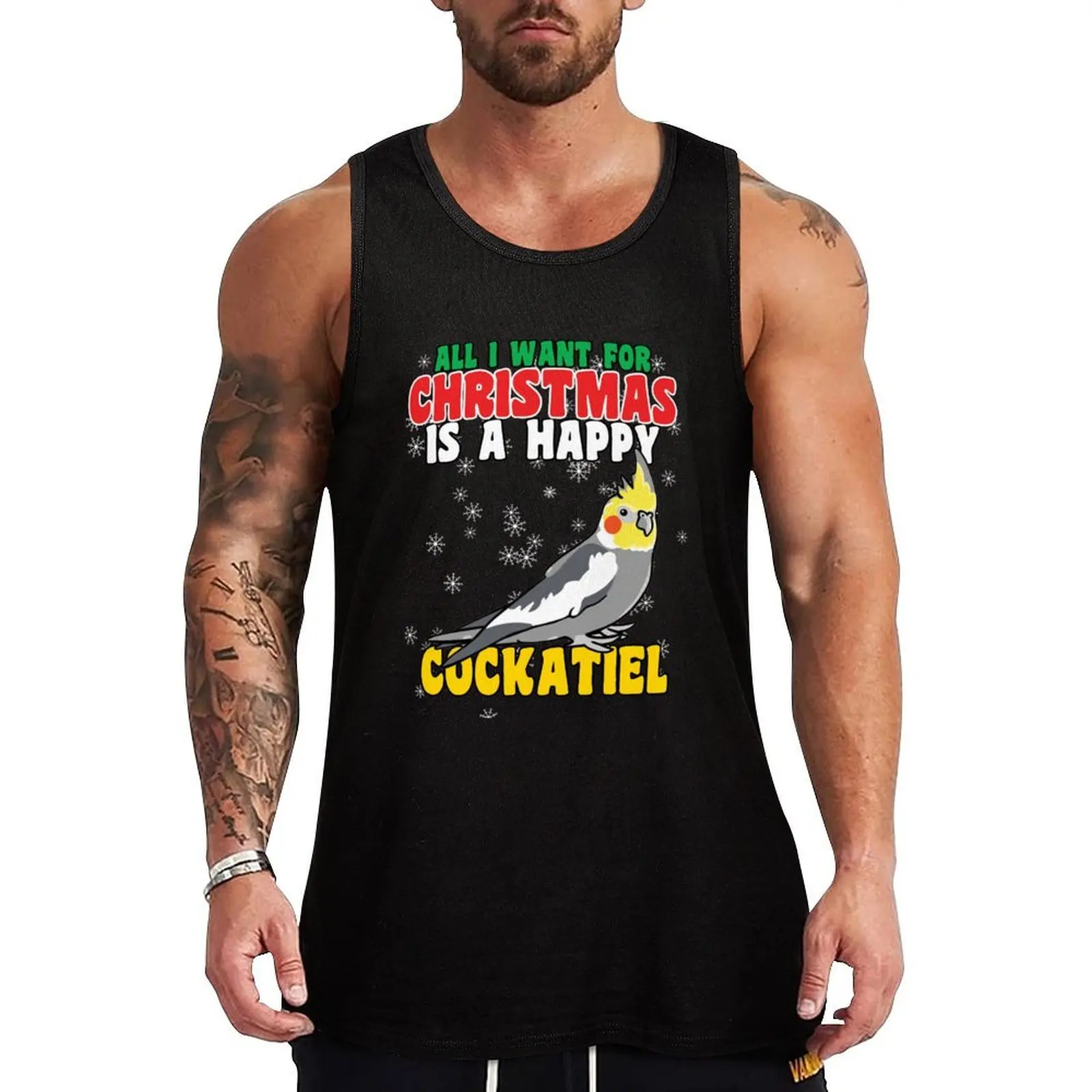 Funny - All I Want For Christmas Is A Happy Cockatiel - Bird Lovers Christmas Xmas Tank Top Classic Fit Undershirt Everyday Wear
Funny - All I Want For Christmas Is A Happy Cockatiel - Bird Lovers Christmas Xmas Tank Top Classic Fit Undershirt Everyday Wear