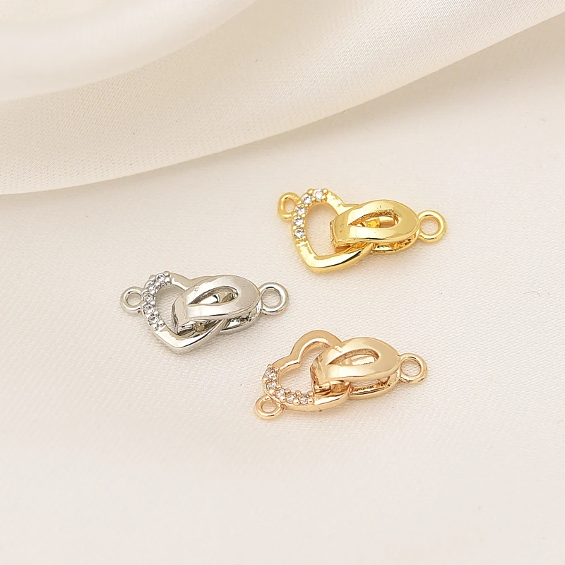 4PCS 14k Gold Plated Necklace Accessories DIY Supplies Manual Brass Accessories Bracelet Connector
4PCS 14k Gold Plated Necklace Accessories DIY Supplies Manual Brass Accessories Bracelet Connector