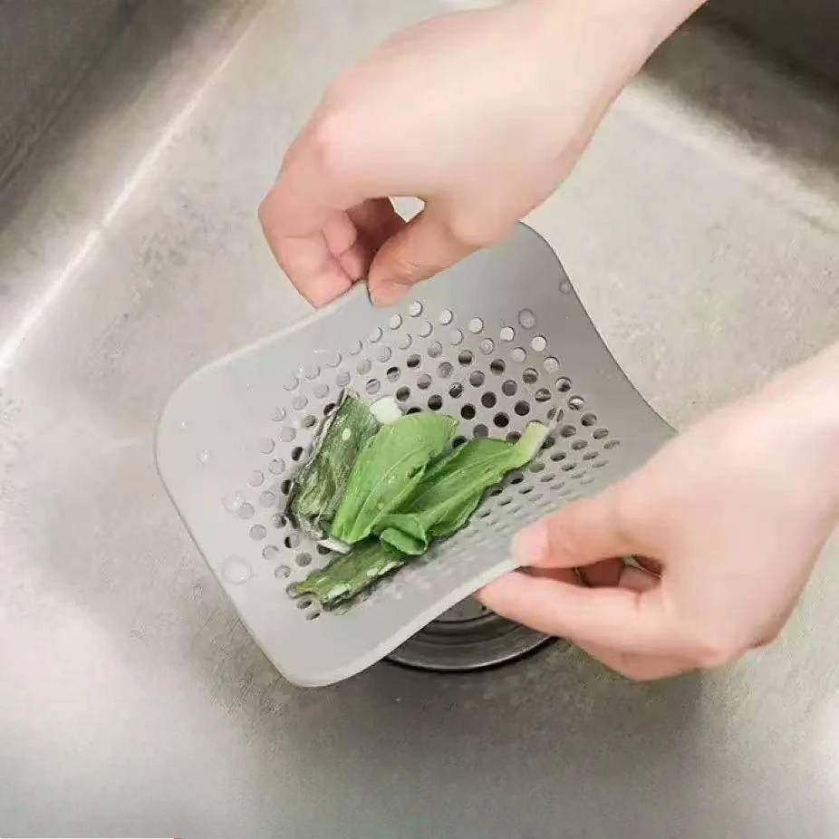 1pcs/Kitchen Sink Drain Strainer, Silicone Hair Catcher, Foldable Anti-Blocking Filter Mat
1pcs/Kitchen Sink Drain Strainer, Silicone Hair Catcher, Foldable Anti-Blocking Filter Mat