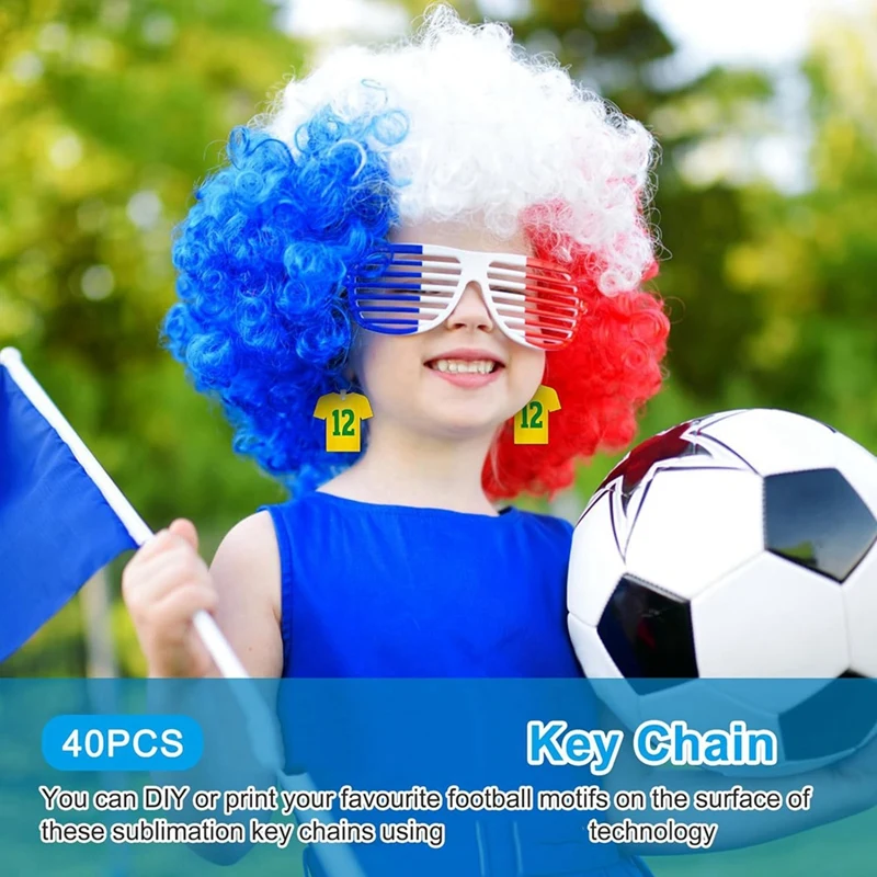 A46T 120PCS Sublimation Keychain Blanks Double Side Heat Transfer Blanks MDF Key Rings Football Sublimation Keychain Blanks
A46T 120PCS Sublimation Keychain Blanks Double Side Heat Transfer Blanks MDF Key Rings Football Sublimation Keychain Blanks