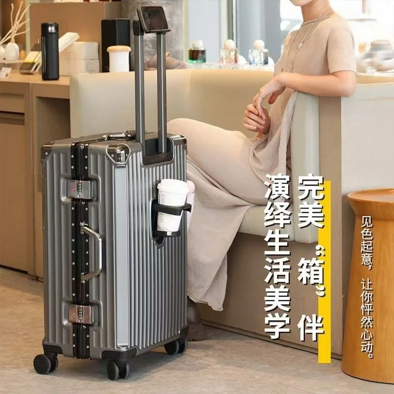 Новинка 2025 года, большой дорожный чемодан Capaci, новая футболка с семи открывающимися универсальными колесами, 24-дюймовая тяга, прочная и долговечная сумма
Новинка 2025 года, большой дорожный чемодан Capaci, новая футболка с семи открывающимися универсальными колесами, 24-дюймовая тяга, прочная и долговечная сумма