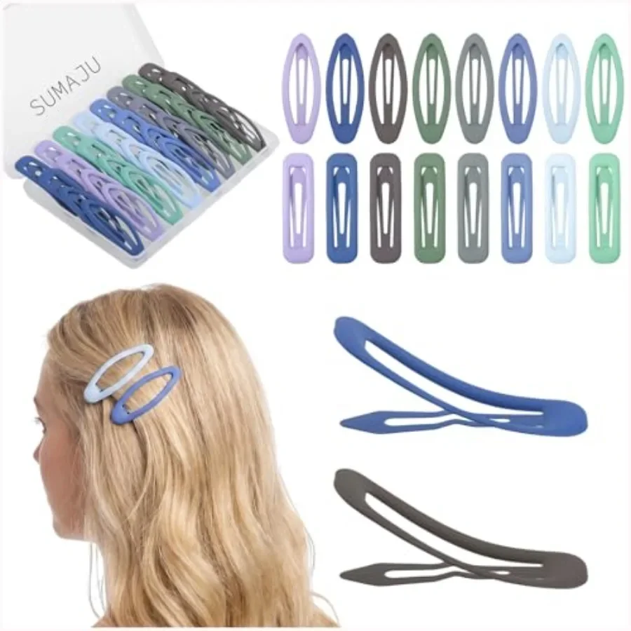 32Pcs Hair Clips Barrettes for Women Girls, 2 Inch Small Metal Snap Flat Hair Clip for Styling Thin Fine Cute Accessories, 2 St
32Pcs Hair Clips Barrettes for Women Girls, 2 Inch Small Metal Snap Flat Hair Clip for Styling Thin Fine Cute Accessories, 2 St