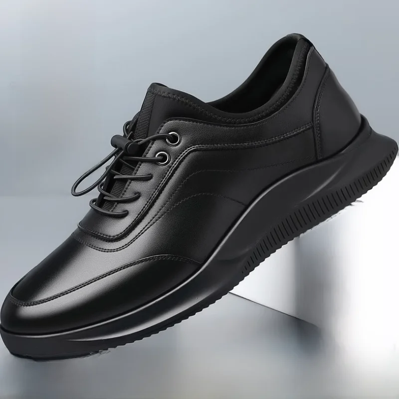 Men's Casual Leather oes Winter Warm Thiened Fce Lined Spor Leisure Leather Boots Breathable round Toe Rubber Sole
Men's Casual Leather oes Winter Warm Thiened Fce Lined Spor Leisure Leather Boots Breathable round Toe Rubber Sole