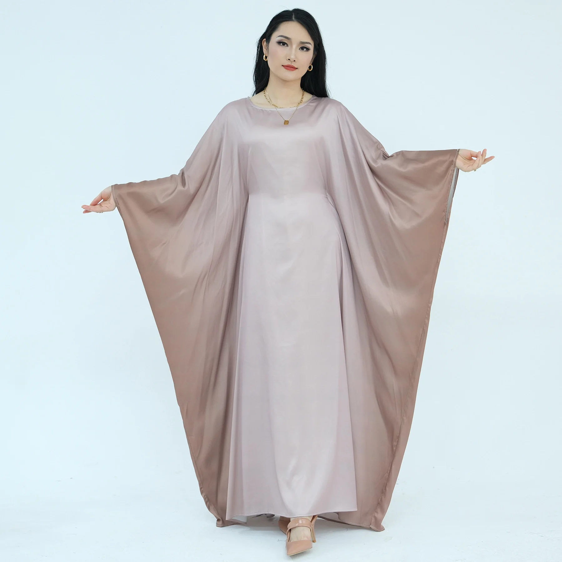 Extra Loose Fit Ombre Muslim Abaya Women Butterfly Kaftan Dress-Positioned Print Batwing Sleeves. Ramadan Eid Hijabi Clothing
Extra Loose Fit Ombre Muslim Abaya Women Butterfly Kaftan Dress-Positioned Print Batwing Sleeves. Ramadan Eid Hijabi Clothing