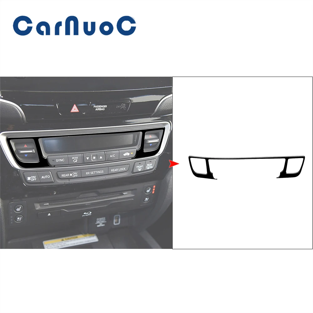 Car Piano Black Stickers For Honda Ridgeline 2017 2018 2019 2020 Climate Control Pulley Panel Cover Trim Interior Accessories
Car Piano Black Stickers For Honda Ridgeline 2017 2018 2019 2020 Climate Control Pulley Panel Cover Trim Interior Accessories