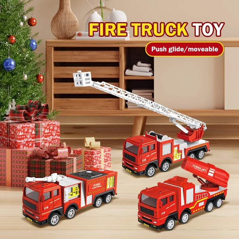 Inertia Fire Truck Models Kids Toy Car Pull Back Fire Rescue Plastic Vehicle for Children Collection Car Set Kids Boys Xmas Gift
Inertia Fire Truck Models Kids Toy Car Pull Back Fire Rescue Plastic Vehicle for Children Collection Car Set Kids Boys Xmas Gift