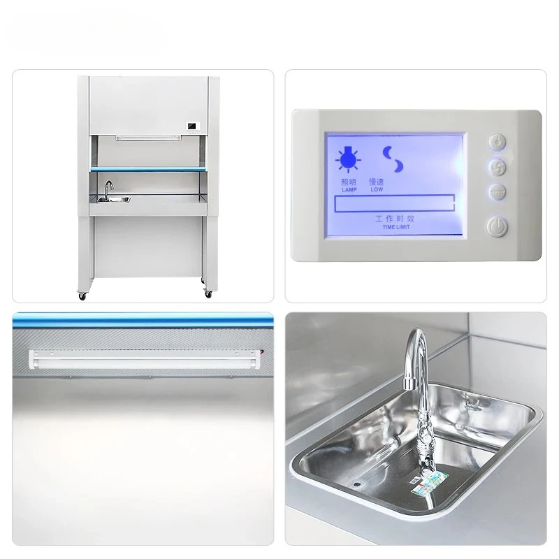 Laboratory Ventilation Equipment Set: Floor Fume Hood, Exhaust Hood, Chemical Detox Cabinet, Biological Clean Bench
Laboratory Ventilation Equipment Set: Floor Fume Hood, Exhaust Hood, Chemical Detox Cabinet, Biological Clean Bench