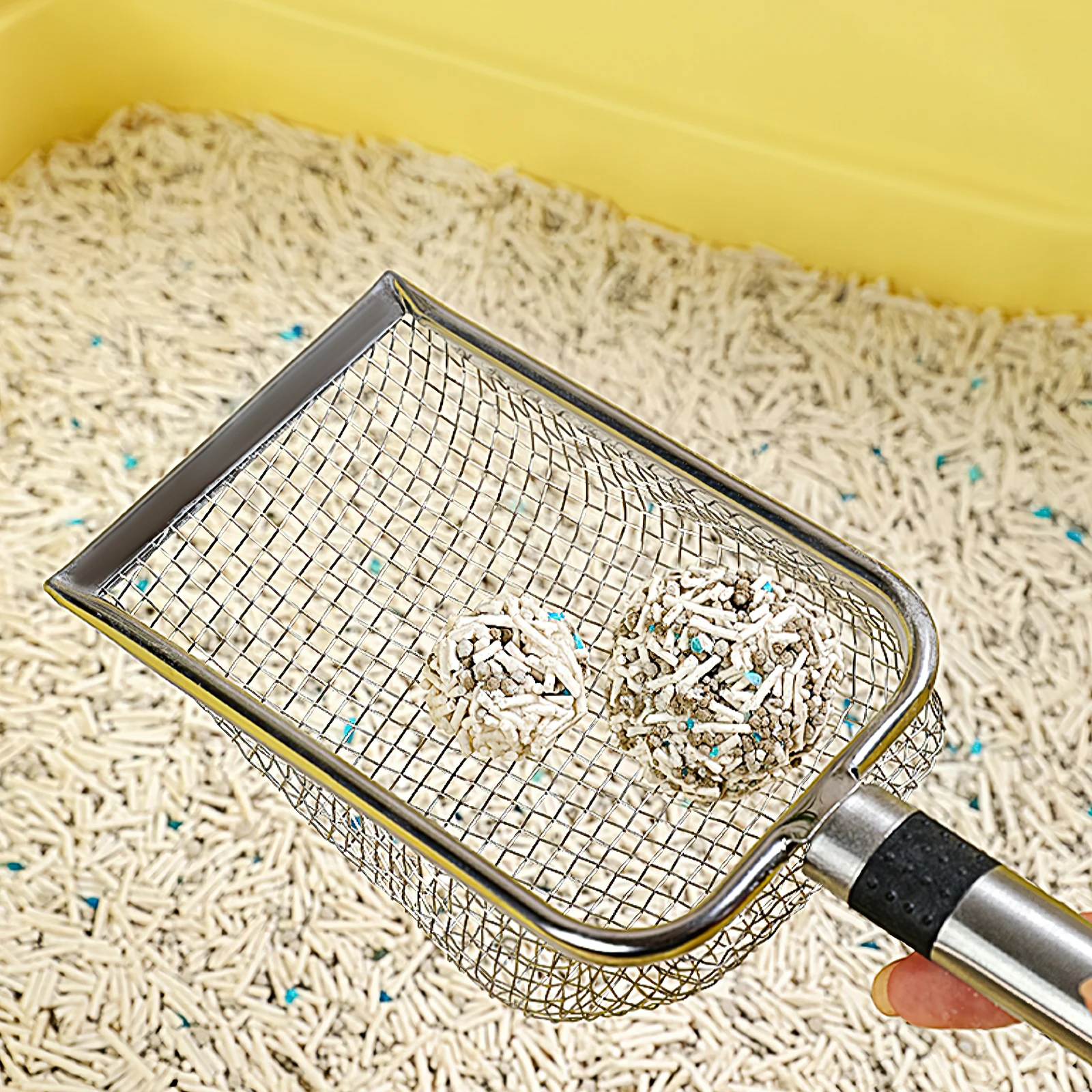 Stainless Steel Cat Litter Scoop Non Stick Small Cats Poop Sifter Cleaning Sand Tool Metal Garbage Can Functional Substrate
Stainless Steel Cat Litter Scoop Non Stick Small Cats Poop Sifter Cleaning Sand Tool Metal Garbage Can Functional Substrate