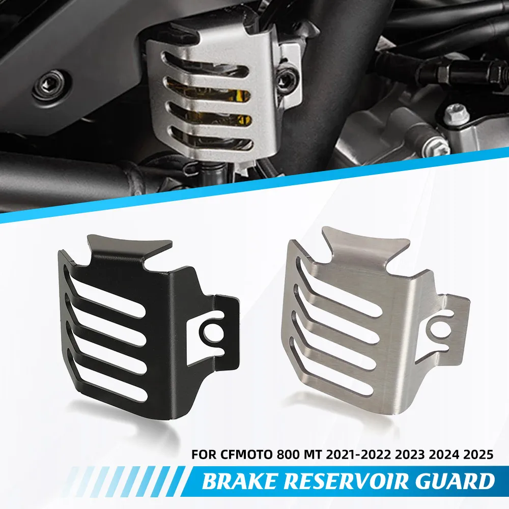 For CFMOTO 800 MT 2021-2022 2023 2024 2025 2026 800MT 800MT-X 1000MT-X CNC Rear Brake Fluid Reservoir Cover Guard Protection
For CFMOTO 800 MT 2021-2022 2023 2024 2025 2026 800MT 800MT-X 1000MT-X CNC Rear Brake Fluid Reservoir Cover Guard Protection