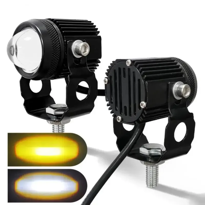 2pcs Led Spotlight Car lens bulb With fan Yellow White motorcycle Headlight Fog lights daytime running light High low beams 12V
2pcs Led Spotlight Car lens bulb With fan Yellow White motorcycle Headlight Fog lights daytime running light High low beams 12V