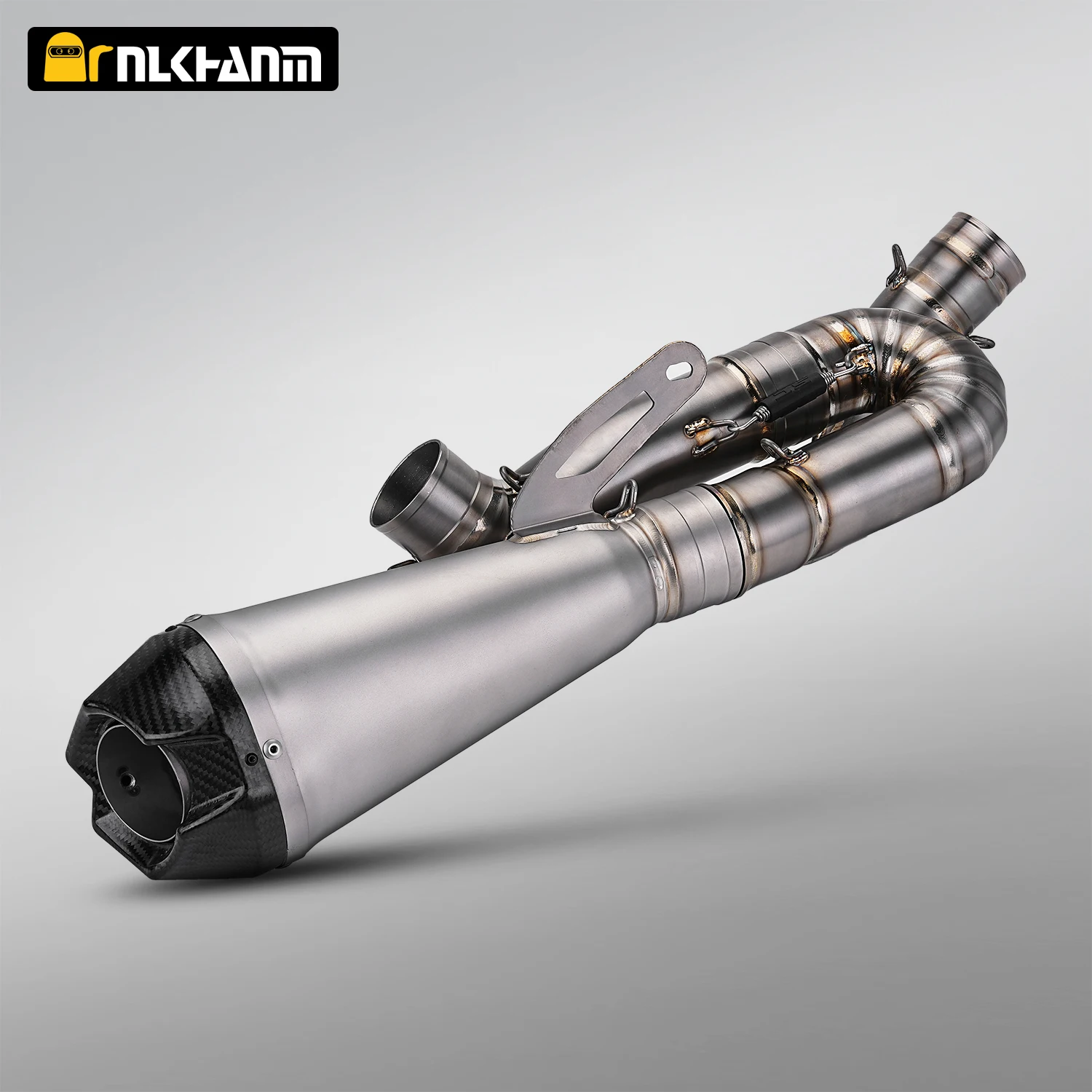 Motorcycle exhaust system modification slip on Ti.alloy mid link for panigale V4 V4S V4R streetfighter V4 V4S V4R 2018-2024
Motorcycle exhaust system modification slip on Ti.alloy mid link for panigale V4 V4S V4R streetfighter V4 V4S V4R 2018-2024