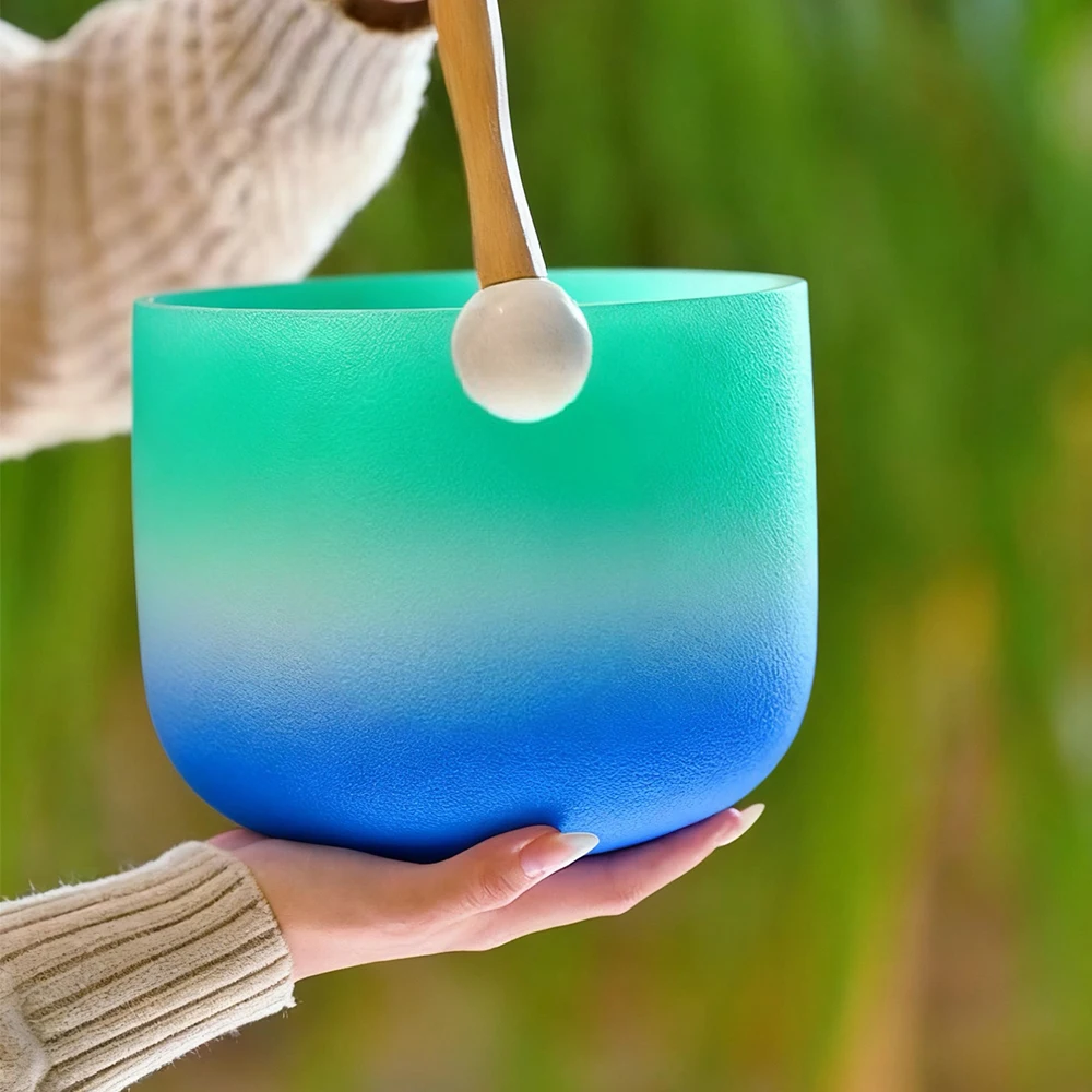 Hye-eun 8 Inch Color Chakra Crystal Singing Bowl for Health
Hye-eun 8 Inch Color Chakra Crystal Singing Bowl for Health
