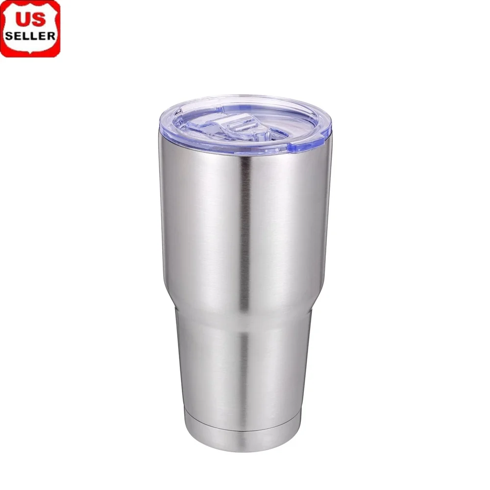 30oz Double Wall Insulated Stainless Steel Tumbler with Slider Lid Hot Cold Beverages Travel Durable Design Easy Use
30oz Double Wall Insulated Stainless Steel Tumbler with Slider Lid Hot Cold Beverages Travel Durable Design Easy Use