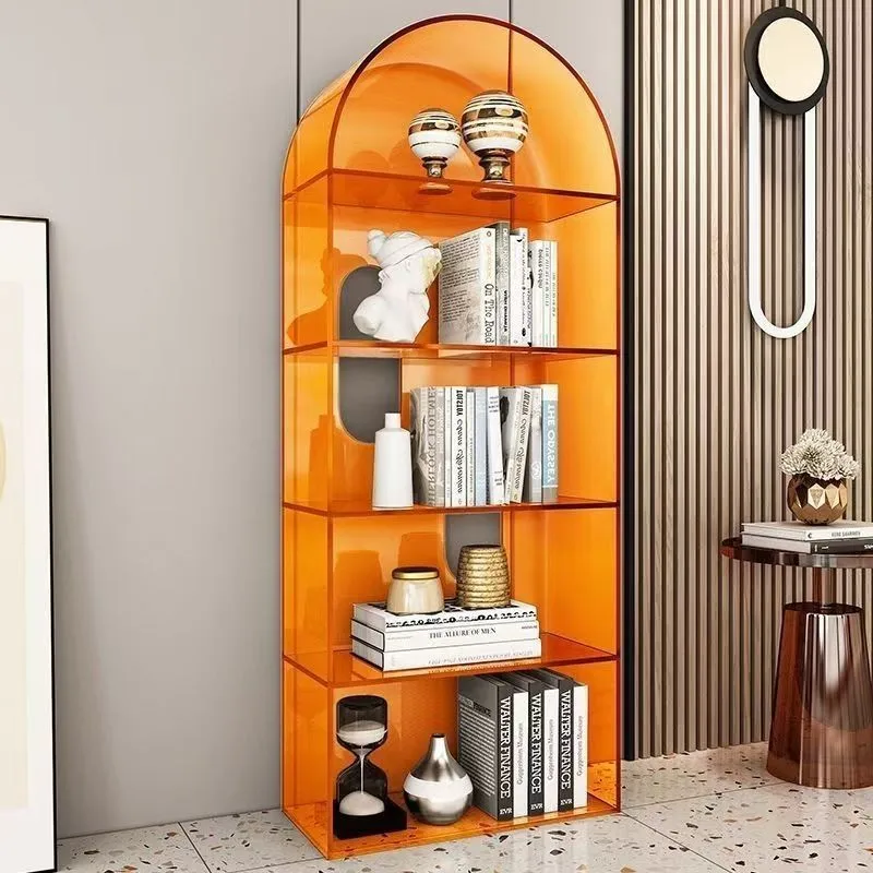 Simple arched acrylic bookshelf shelf floor storage rack household multi-layer bookshelf toy storage rack
Simple arched acrylic bookshelf shelf floor storage rack household multi-layer bookshelf toy storage rack