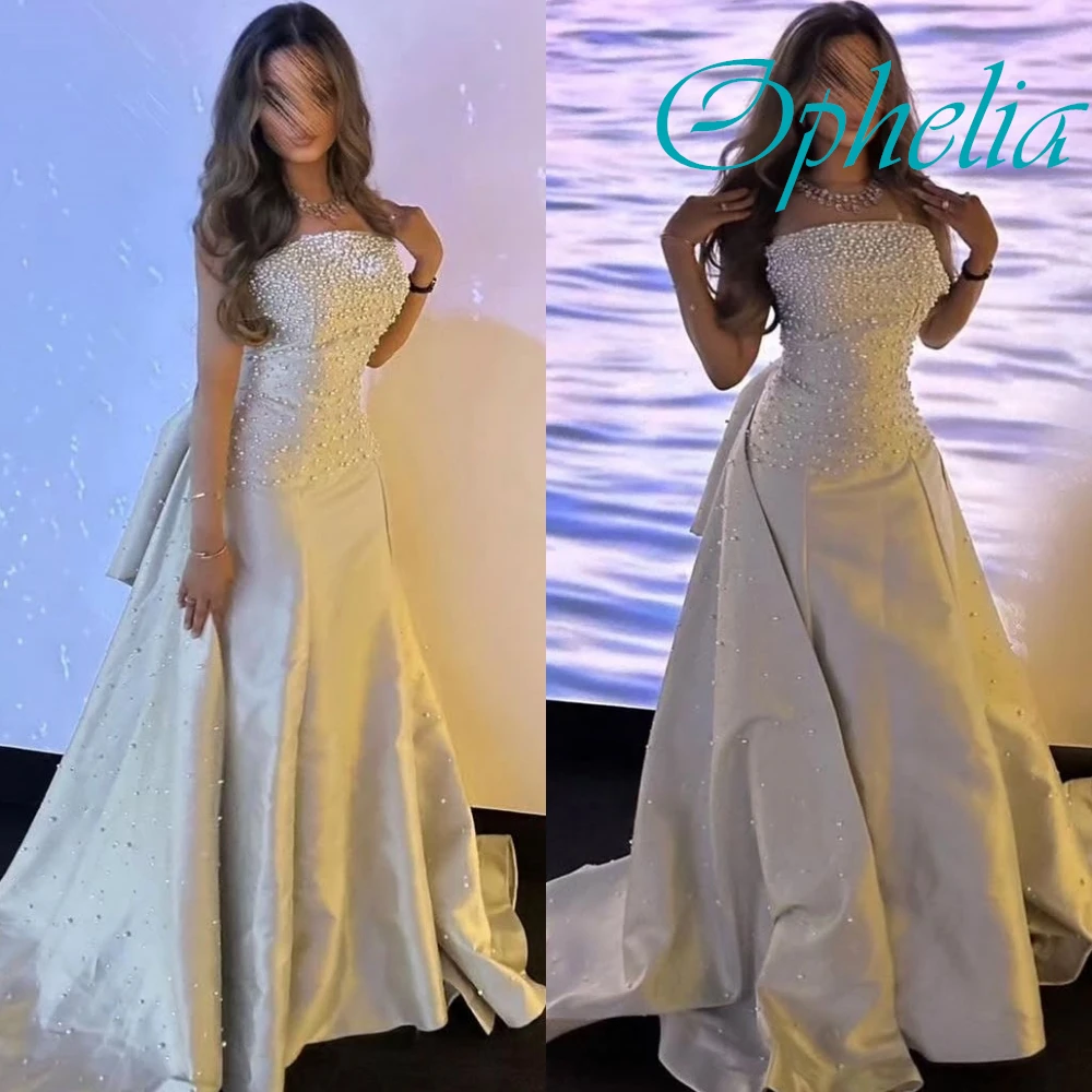 Customized Exquisite Strapless Sleeveless Evening Dress High Quality Satin Prom Dresses Temperament Crystal Bridal Party Gowns
Customized Exquisite Strapless Sleeveless Evening Dress High Quality Satin Prom Dresses Temperament Crystal Bridal Party Gowns