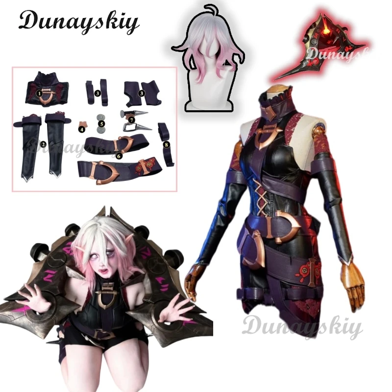 Game Briar Cosplay Costume The Restrained Hunger Vampire Uniform Artificial Living Weapons
Game Briar Cosplay Costume The Restrained Hunger Vampire Uniform Artificial Living Weapons