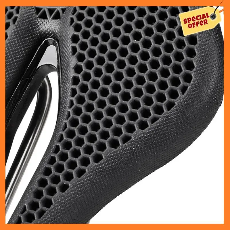 AD08-Bicycle Saddle Honeycomb Black Bike Saddle 3D Breathable Cushion Mountain Road Bike Accessories
AD08-Bicycle Saddle Honeycomb Black Bike Saddle 3D Breathable Cushion Mountain Road Bike Accessories