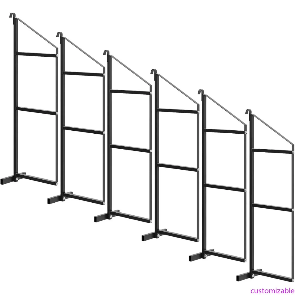 GAOMON 4-Piece Shipping Container Shelf Brackets, 3-Tier Black Steel, 22x60, 1100lbs Capacity Hanging Cargo Rack
GAOMON 4-Piece Shipping Container Shelf Brackets, 3-Tier Black Steel, 22x60, 1100lbs Capacity Hanging Cargo Rack