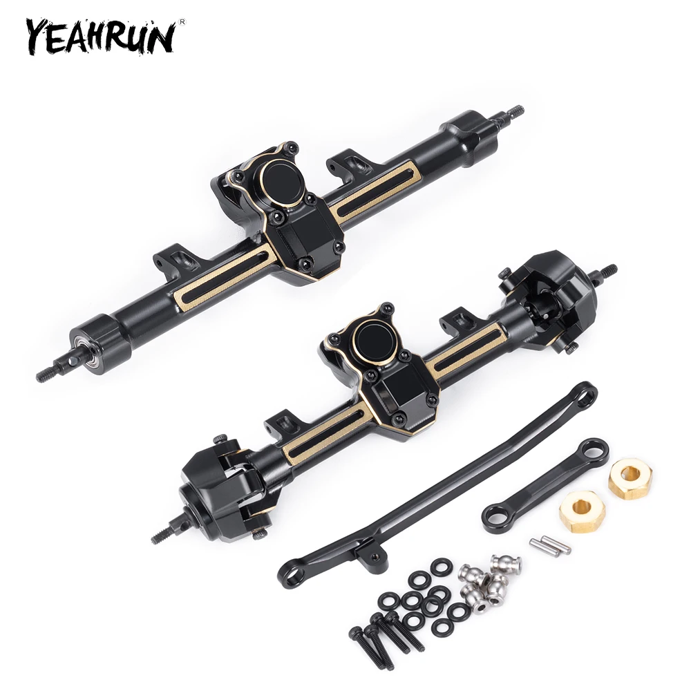 YEAHRUN Extended Counterweight Front Rear Axle for Axial SCX24 90081 AXI00005 AXI00002 1/24 RC Crawler Car Upgrade Parts
YEAHRUN Extended Counterweight Front Rear Axle for Axial SCX24 90081 AXI00005 AXI00002 1/24 RC Crawler Car Upgrade Parts