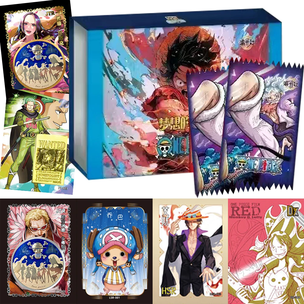 One Piece "Start of the Dream" Anime Trading Cards Booster Box, 28pcs/Box Luffy Premium Collectible TCG Cards for Fans
One Piece "Start of the Dream" Anime Trading Cards Booster Box, 28pcs/Box Luffy Premium Collectible TCG Cards for Fans