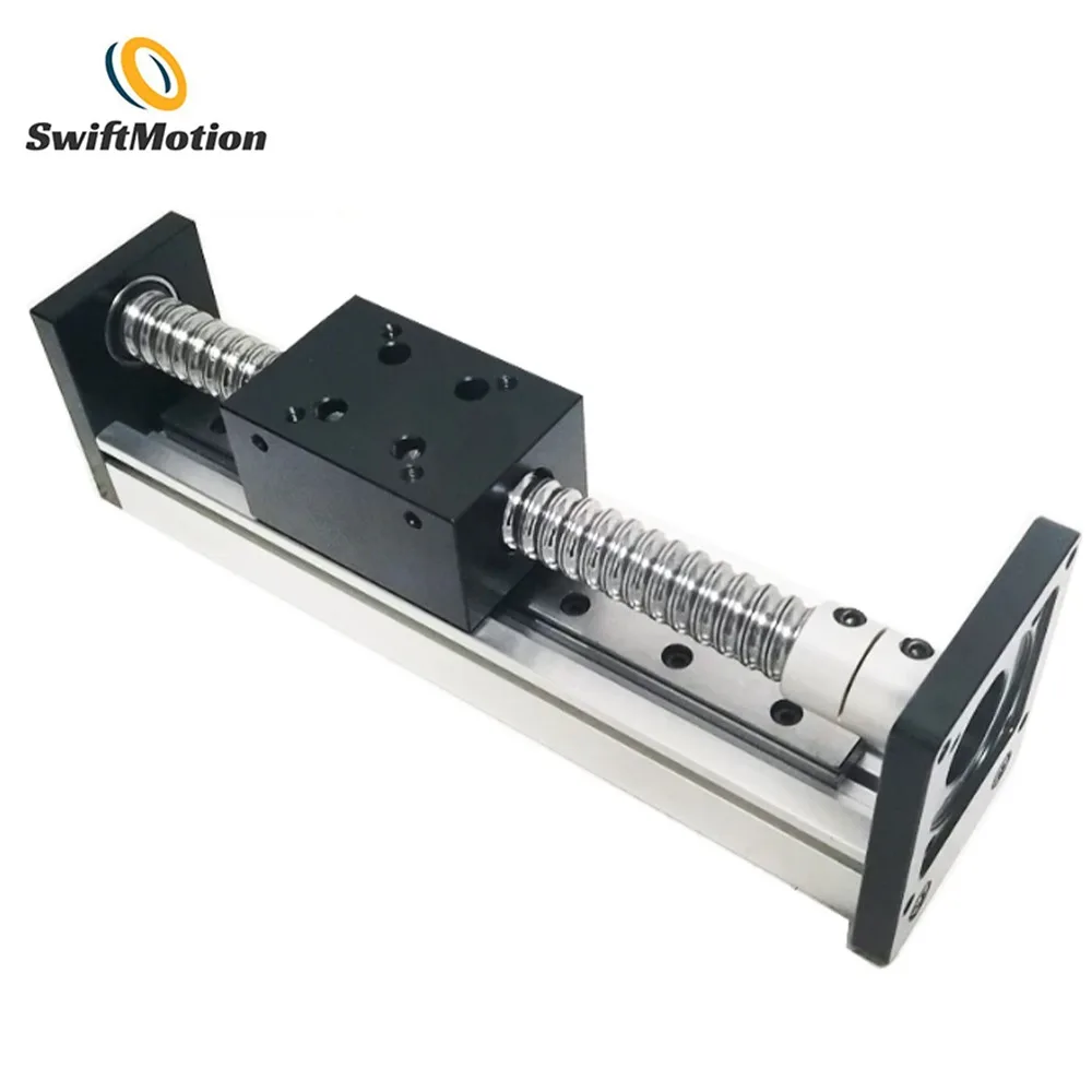 CBN Precision Linear Slide with Ball Screw & Single Rail Guide Motorized Linear Actuator Module for CNC Automation
CBN Precision Linear Slide with Ball Screw & Single Rail Guide Motorized Linear Actuator Module for CNC Automation