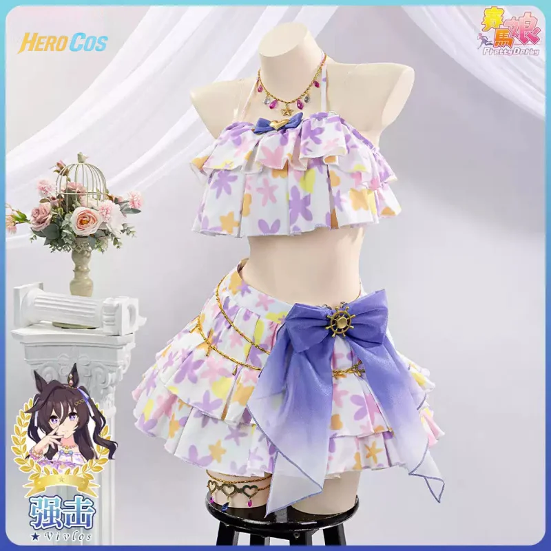 Uma Musume: Pretty Derby Vivlos Cosplay Costume Lovely Swimsuit
Uma Musume: Pretty Derby Vivlos Cosplay Costume Lovely Swimsuit