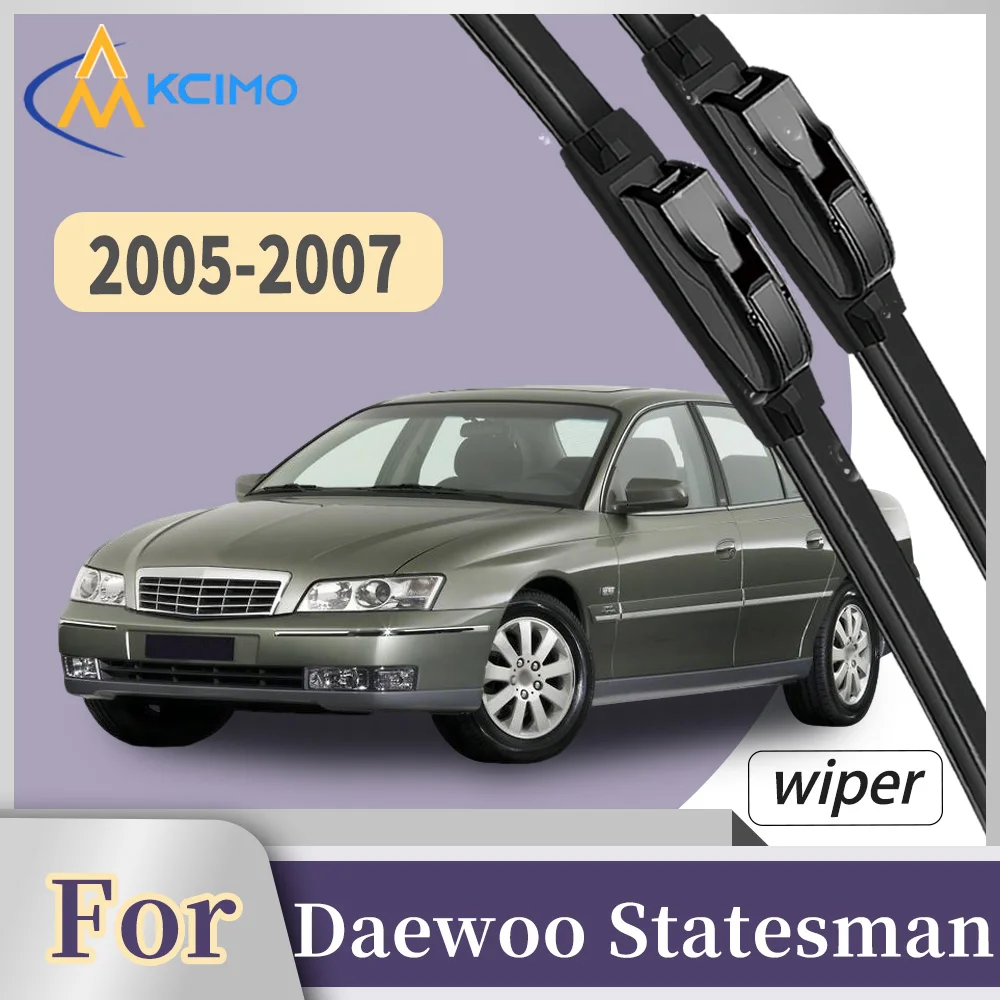 Premium Rubber Front Windscreen Wiper Blades For Daewoo Statesman 2005-2007 Quiet Smooth Wiping Waterproof Windshield Kit 2Pcs
Premium Rubber Front Windscreen Wiper Blades For Daewoo Statesman 2005-2007 Quiet Smooth Wiping Waterproof Windshield Kit 2Pcs