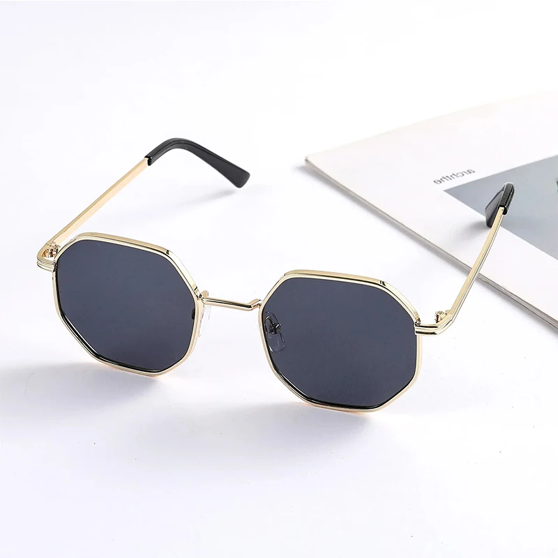 Fashion Boys Girls Octagon Metal Sunglasses Polygon Trend Children's Sun Glasses Kids Outdoor UV400 Eyewear
Fashion Boys Girls Octagon Metal Sunglasses Polygon Trend Children's Sun Glasses Kids Outdoor UV400 Eyewear
