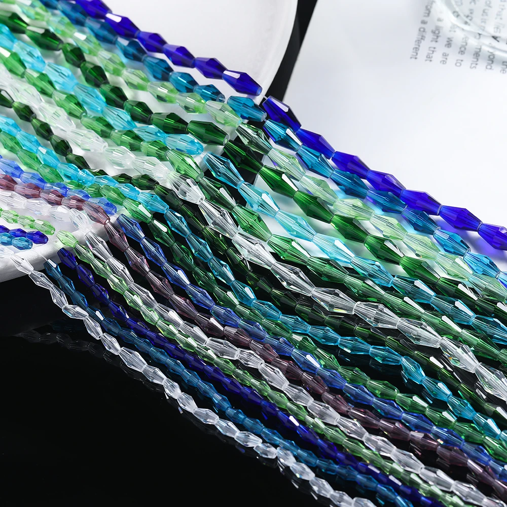 1 Strand About 50/67/72pcs Colored Faceted Bicone Glass Beads Spacer Beads for DIY Bracelets Necklaces Jewelry Making Supplies
1 Strand About 50/67/72pcs Colored Faceted Bicone Glass Beads Spacer Beads for DIY Bracelets Necklaces Jewelry Making Supplies