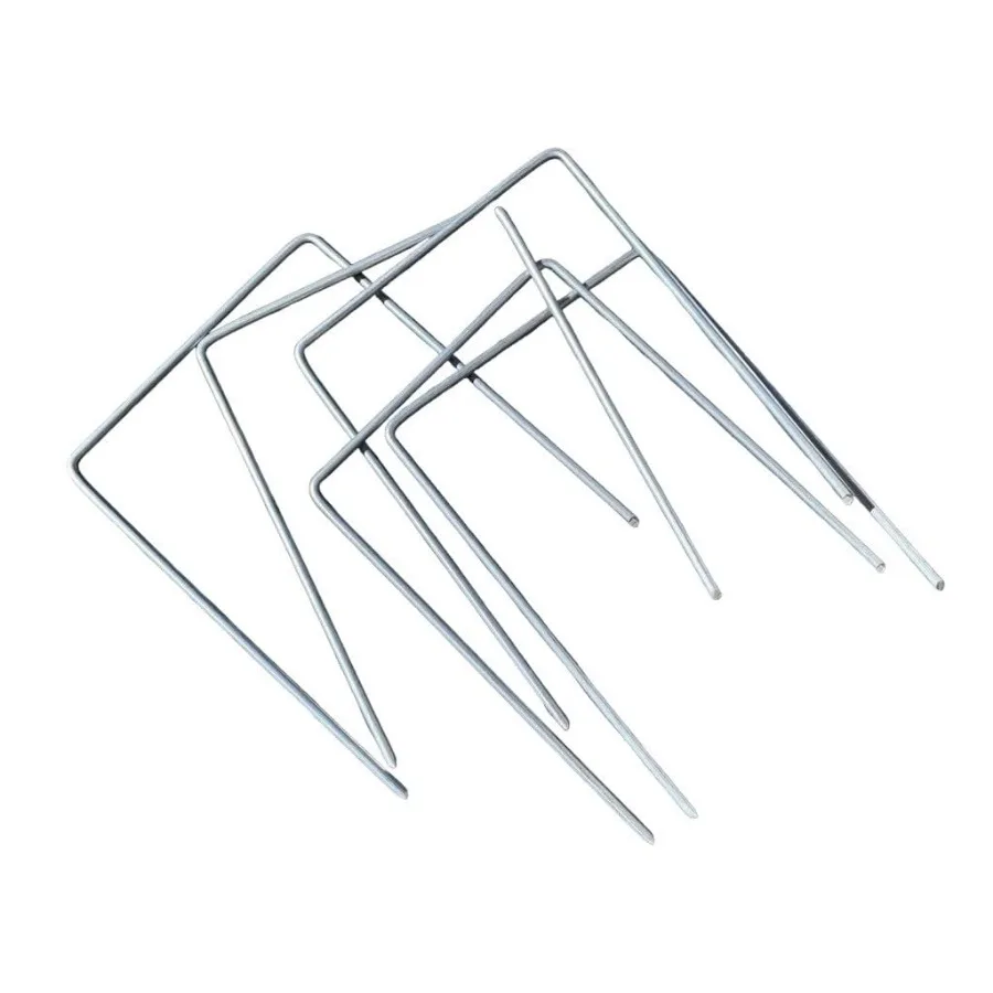 6 Wide Landscape Staples - Extra Heavy Duty: 7 Gauge Galvanized Steel - Ideal for Securing Pipes Landscape Fabric Ground Cover
6 Wide Landscape Staples - Extra Heavy Duty: 7 Gauge Galvanized Steel - Ideal for Securing Pipes Landscape Fabric Ground Cover