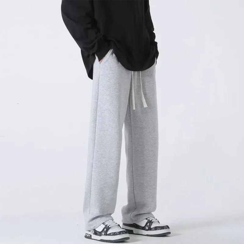 Мужские широкие джоггеры на шнурке, свободного кроя, повседневные, из смесового хлопка
Мужские широкие джоггеры на шнурке, свободного кроя, повседневные, из смесового хлопка