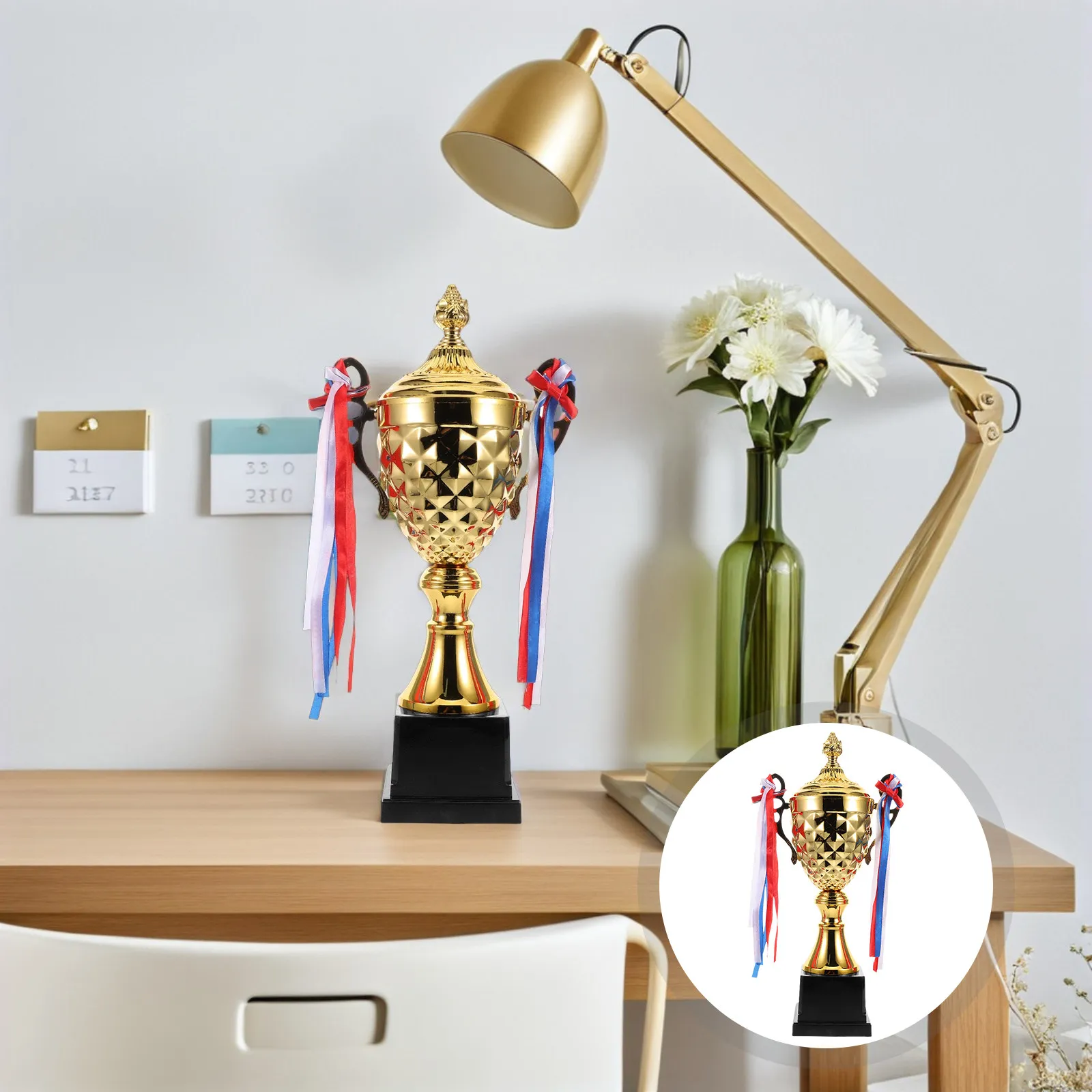 Metal Sports Trophy Cup Large Gold Trophy for Competitions Award Tournaments Soccer Basketball Wrestling Sports Cups
Metal Sports Trophy Cup Large Gold Trophy for Competitions Award Tournaments Soccer Basketball Wrestling Sports Cups