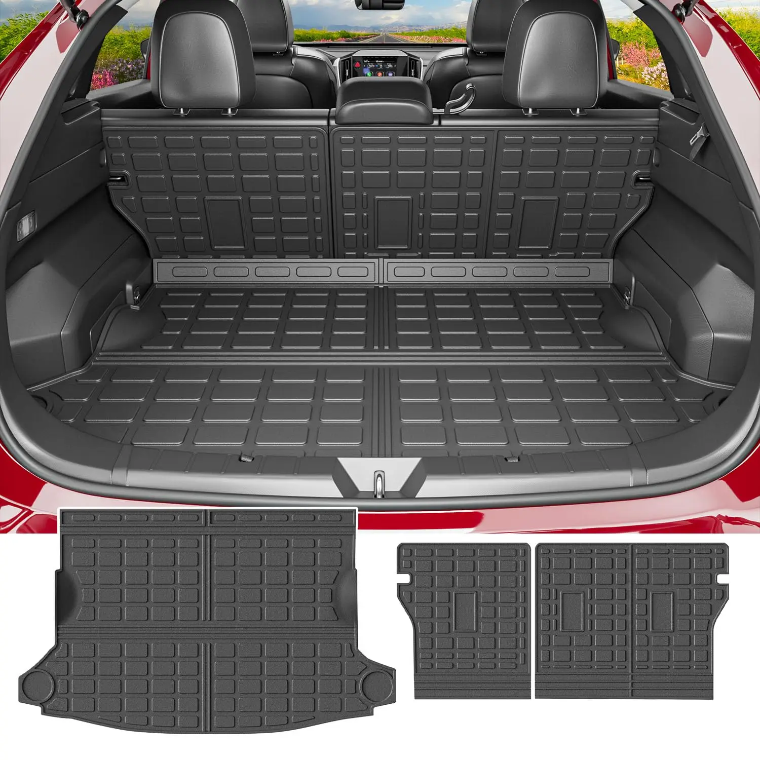 Tpe Trunk Liner For 2024–2026 Crosstrek And Impreza Cargo Mat With Backrest Protector And Floor Cover
Tpe Trunk Liner For 2024–2026 Crosstrek And Impreza Cargo Mat With Backrest Protector And Floor Cover