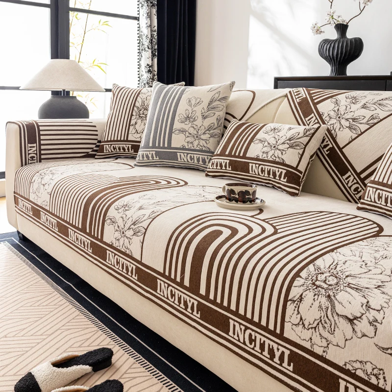 European style Sofa Cushion Couch Sofa Covers Mat Chenille Slipcover Funda Sofa Mat housses de canapé 2024 Autumn Home Non-slip
European style Sofa Cushion Couch Sofa Covers Mat Chenille Slipcover Funda Sofa Mat housses de canapé 2024 Autumn Home Non-slip