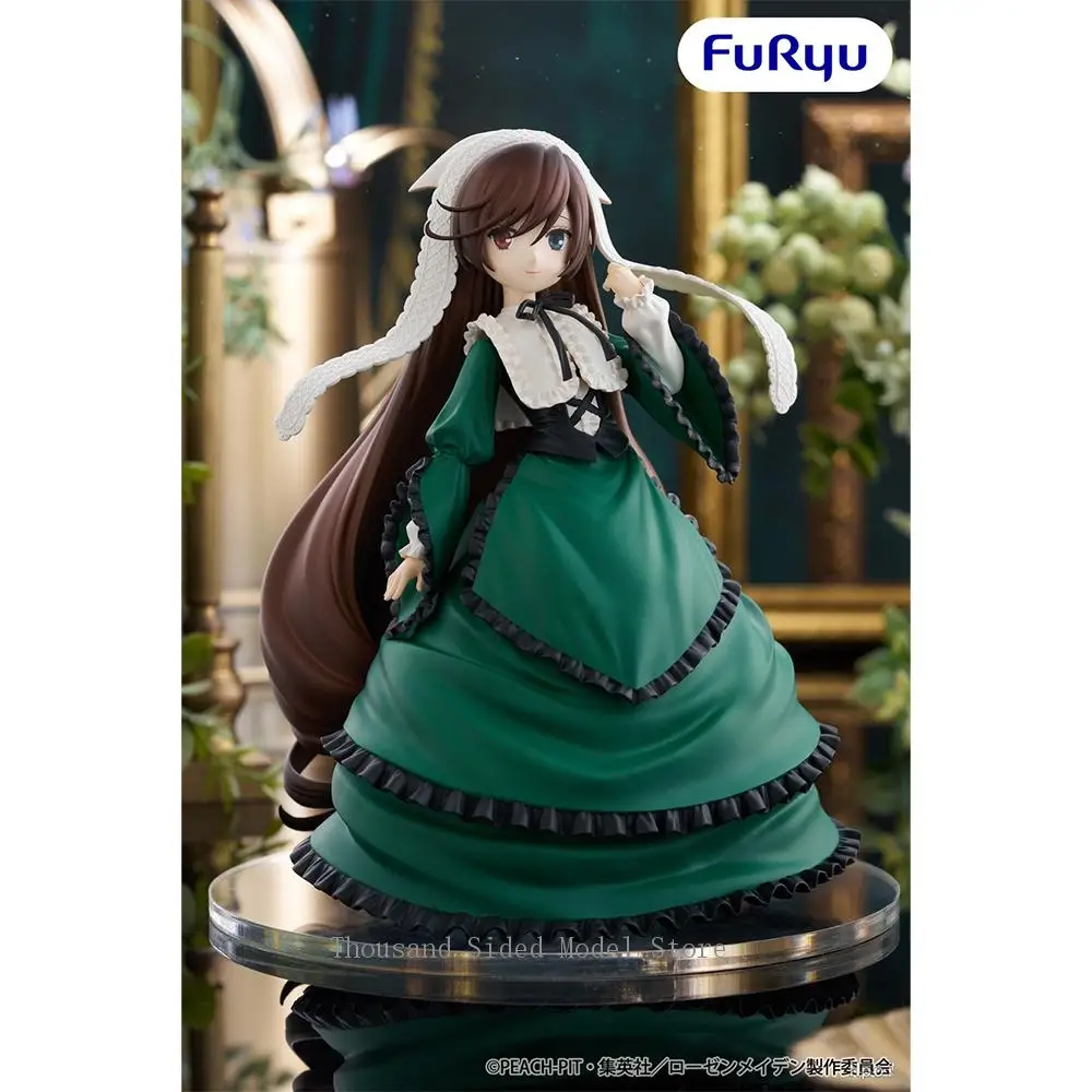 Оригинальная фигурка FuRyu Trio-Try-iT Rozen Maiden Sui sei seki, модель из ПВХ, коллекционные игрушки, аниме-украшение для рабочего стола, подарок для девочек
Оригинальная фигурка FuRyu Trio-Try-iT Rozen Maiden Sui sei seki, модель из ПВХ, коллекционные игрушки, аниме-украшение для рабочего стола, подарок для девочек