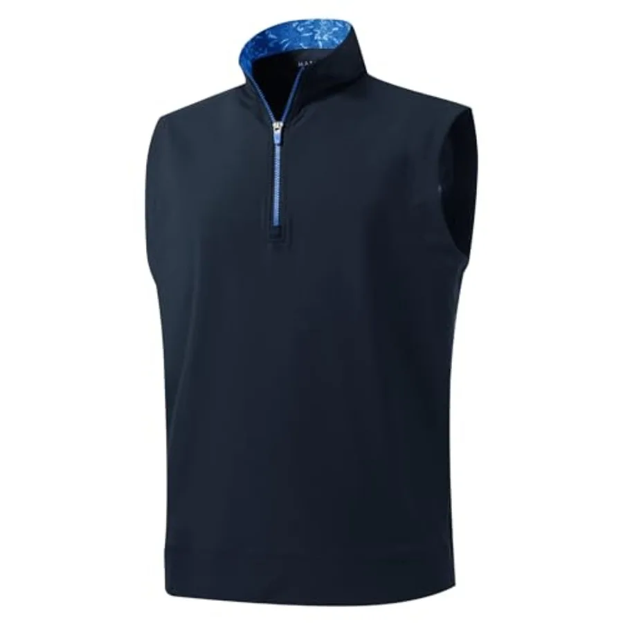 M MAELREG Men's Golf Vest Dry Fit Moisture Wicking Performance Sports Sleeveless Mens Lightweight Vest Pullover Quarter Zip
M MAELREG Men's Golf Vest Dry Fit Moisture Wicking Performance Sports Sleeveless Mens Lightweight Vest Pullover Quarter Zip