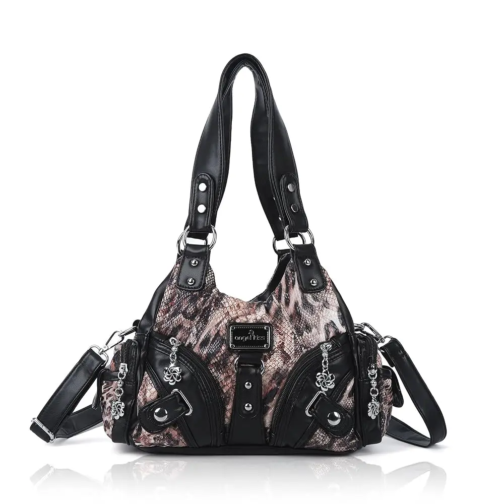 Purses for Women Small Hobo Shoulder Bags Vagen Leather Multi-Pocket Tote Bag with Zipper
Purses for Women Small Hobo Shoulder Bags Vagen Leather Multi-Pocket Tote Bag with Zipper