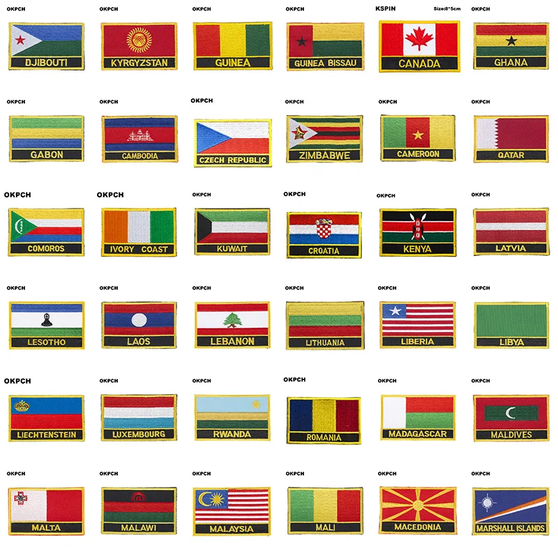 Maldives Flag Embroidery Patches Iron on Saw on Transfer patches Sewing Applications for Clothes in Home&Garden
Maldives Flag Embroidery Patches Iron on Saw on Transfer patches Sewing Applications for Clothes in Home&Garden